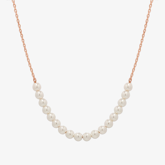 Relay pearls necklace